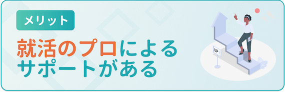 就活のプロがサポート