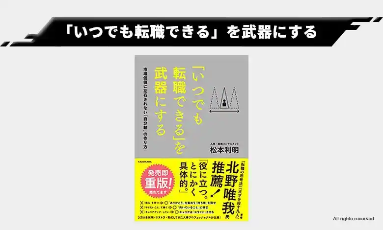 1-6.「いつでも転職できる」を武器にする｜多すぎる選択肢から自分軸を見つける