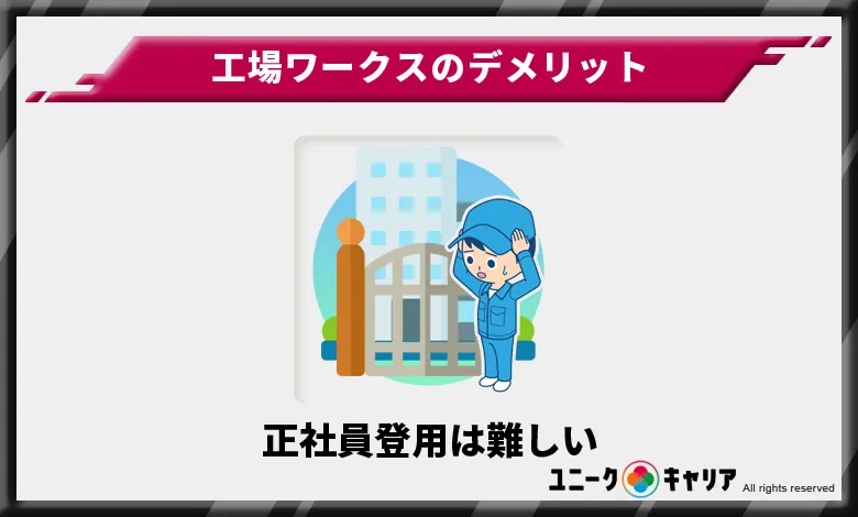 紹介予定派遣求人が少ないため正社員登用は難しい