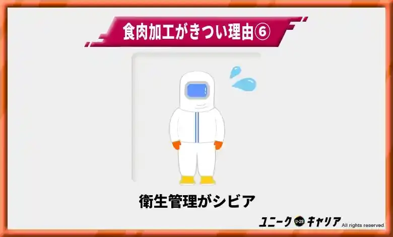 食肉加工がきつい理由