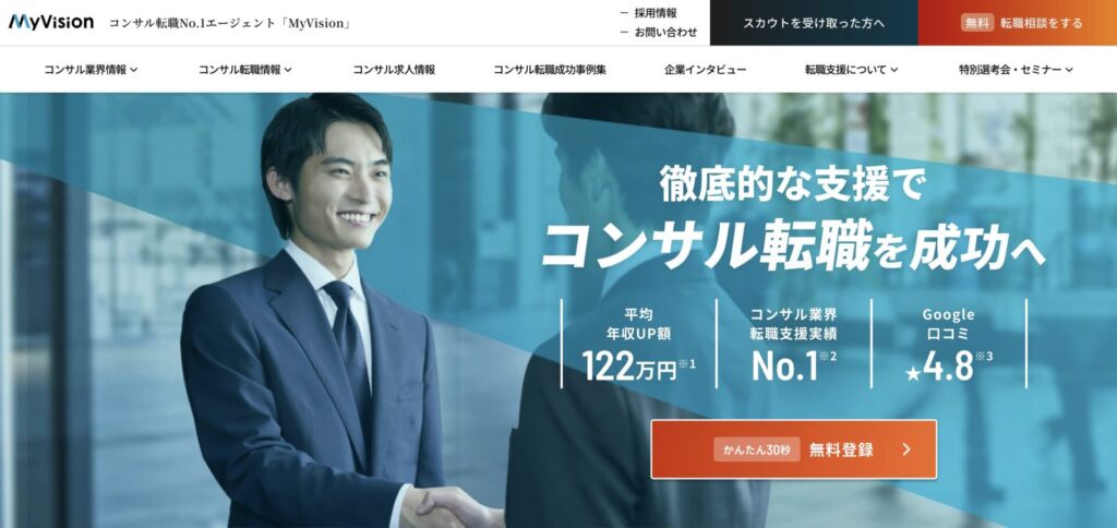 MyVisionのトップ画像